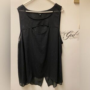 5/$25! Black Friday Sale! Gorgeous sheer top by Torrid size 4